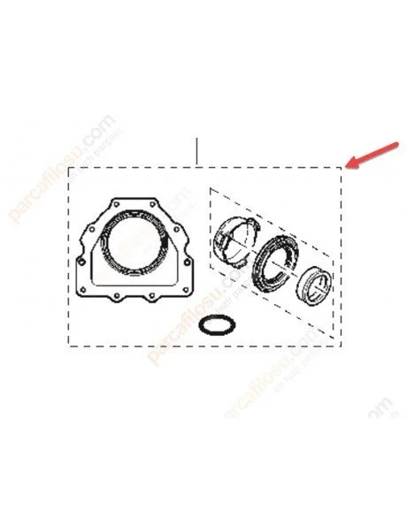 Motor Conta Tamir Takımı 101010216R